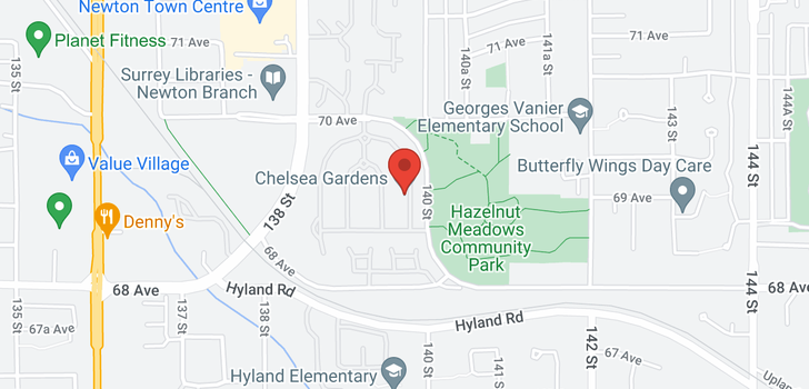 map of 214 13888 70 AVENUE